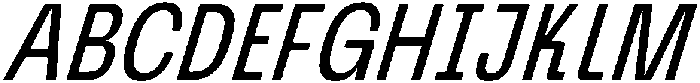 Graftyne Light Ext Cond Italic otf (300) Font UPPERCASE