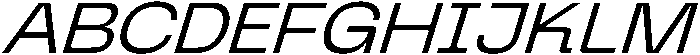 Graftyne Light Ext Expan Italic otf (300) Font
