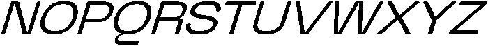 Graftyne Light Ext Expan Italic otf (300) Font UPPERCASE