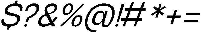 Graftyne Light Italic otf (300) Font OTHER CHARS