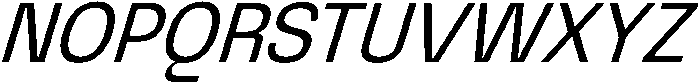 Graftyne Light Semi Cond Italic otf (300) Font UPPERCASE