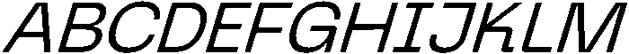 Graftyne Light Semi Expan Italic otf (300) Font