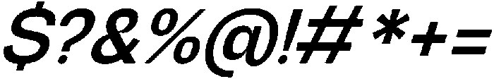 Graftyne Medium Condensed Italic otf (500) Font OTHER CHARS