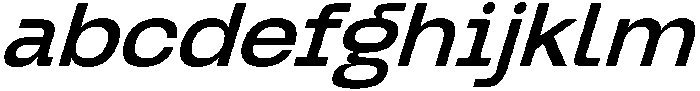 Graftyne Medium Expanded Italic otf (500) FONT