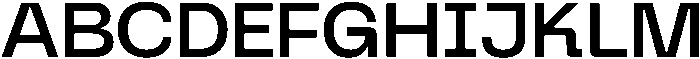 Graftyne Medium Expanded otf (500) Font UPPERCASE