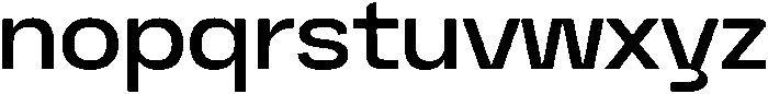 Graftyne Medium Expanded otf (500) Font LOWERCASE