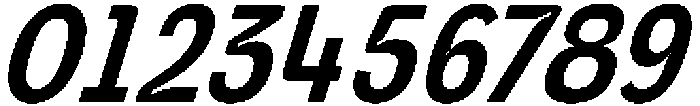 Graftyne Medium Ext Cond Italic otf (500) Font OTHER CHARS