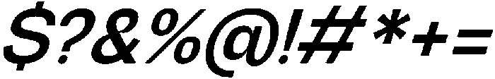 Graftyne Medium Ext Cond Italic otf (500) Font OTHER CHARS