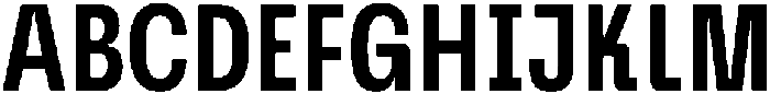 Graftyne Medium Ext Cond otf (500) Font UPPERCASE