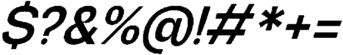 Graftyne Medium Ext Expan Italic otf (500) Font OTHER CHARS
