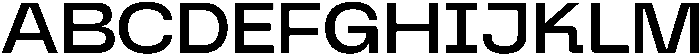 Graftyne Medium Ext Expan otf (500) Font UPPERCASE
