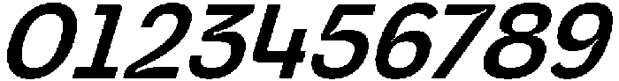 Graftyne Medium Semi Expan Italic otf (500) Font OTHER CHARS