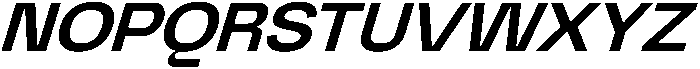 Graftyne Semi Bold Expanded Italic otf (600) Font UPPERCASE