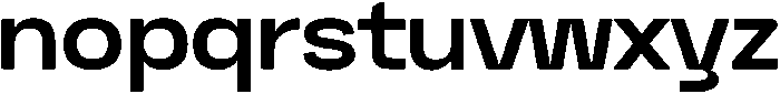Graftyne Semi Bold Expanded otf (600) Font LOWERCASE