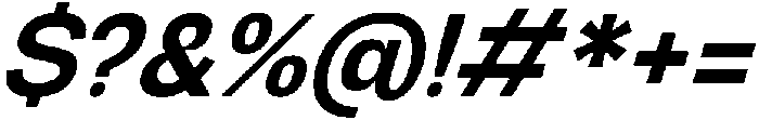 Graftyne Semi Bold Ext Cond Italic otf (600) Font OTHER CHARS