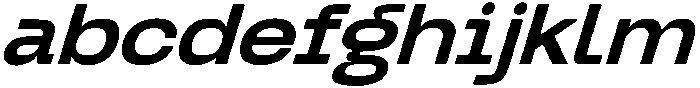 Graftyne Semi Bold Ext Expan Italic otf (600) FONT