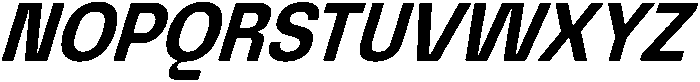Graftyne Semi Bold Semi Cond Italic otf (600) Font UPPERCASE