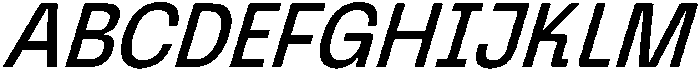 Graftyne Semi Cond Italic otf (400) Font