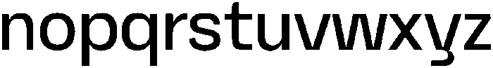 Graftyne Semi Cond otf (400) Font LOWERCASE