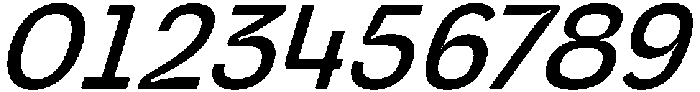 Graftyne Semi Expan Italic otf (400) Font OTHER CHARS