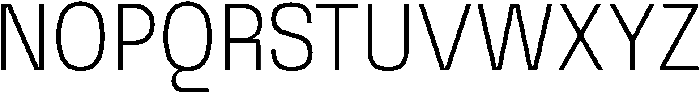 Graftyne Thin Condensed otf (100) Font UPPERCASE