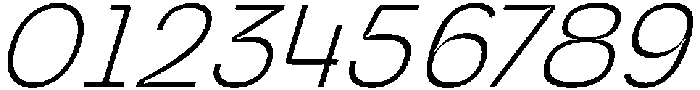 Graftyne Thin Expanded Italic otf (100) Font OTHER CHARS