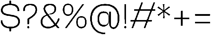 Graftyne Thin Expanded otf (100) Font OTHER CHARS