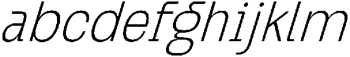 Graftyne Thin Ext Cond Italic otf (100) FONT