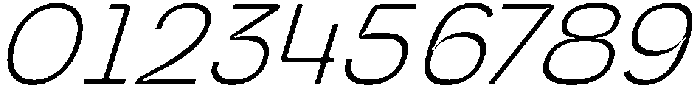 Graftyne Thin Ext Expan Italic otf (100) Font OTHER CHARS