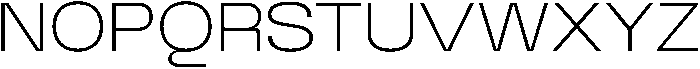 Graftyne Thin Ext Expan otf (100) Font UPPERCASE