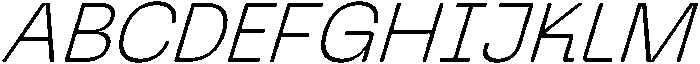 Graftyne Thin Italic otf (100) Font