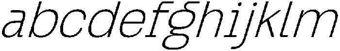 Graftyne Thin Semi Cond Italic otf (100) FONT