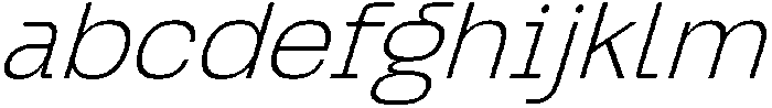 Graftyne Thin Semi Expan Italic otf (100) FONT