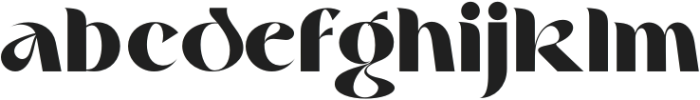 Grage Bold otf (700) Font LOWERCASE