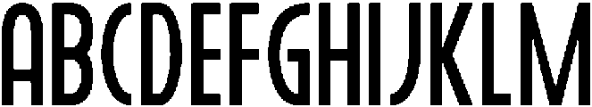 Graham Regular otf (400) Font UPPERCASE