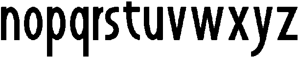 Graham Regular otf (400) Font LOWERCASE