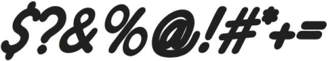 Grail Bold Italic otf (700) Font OTHER CHARS