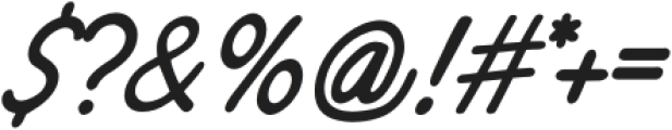 Grail Italic otf (400) Font OTHER CHARS