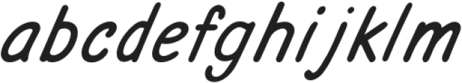 Grail Italic otf (400) Font LOWERCASE