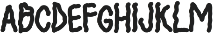 Grainche Regular otf (400) Font LOWERCASE