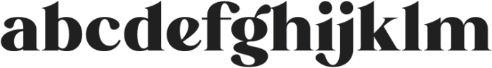 Grained Regular otf (400) Font LOWERCASE