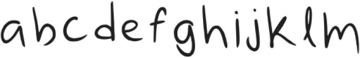 Grainstroke Regular otf (400) Font LOWERCASE