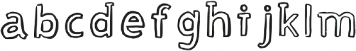 Grainy_daisy Regular otf (400) Font LOWERCASE