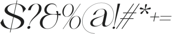 Gralice Roman Oblique otf (400) Font OTHER CHARS