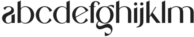 Gralien Regular otf (400) Font LOWERCASE