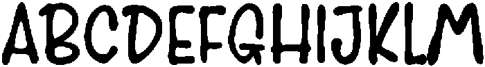 Gramel Bold otf (700) Font UPPERCASE