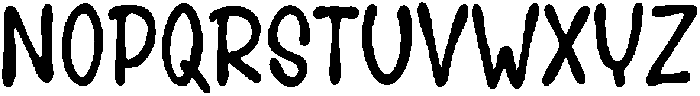 Gramel Bold otf (700) Font UPPERCASE