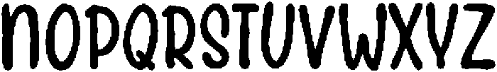 Gramel Bold otf (700) Font LOWERCASE