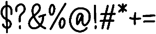 Gramel Regular otf (400) Font OTHER CHARS