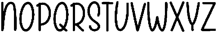 Gramel Regular otf (400) Font LOWERCASE